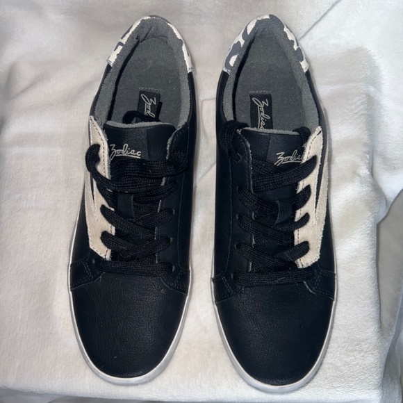 Zodiac black leather sneakers - Picture 3 of 5